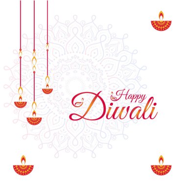  Mutlu Diwali, ışık festivali, Hint Rangoli 'nin Kağıt Grafiği, altın ışıklar, renkli dekoratif arka plan, mavi eflatun arka plan, mutlu Diwali sosyal medya paylaşımı