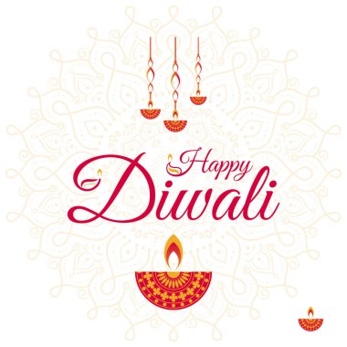  Mutlu Diwali, ışık festivali, Hint Rangoli 'nin Kağıt Grafiği, altın ışıklar, renkli dekoratif arka plan, mavi eflatun arka plan, mutlu Diwali sosyal medya paylaşımı