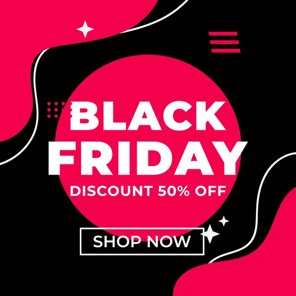 Düz Kara Cuma Instagram sosyal medya paylaşımları koleksiyonu, Instagram paylaşımı, siyah arkaplan sosyal medya afişi satışı şablonu, Cuma indirimi bayrağı, Cuma indirimi postası