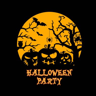 El yapımı mutlu Cadılar Bayramı kutlamaları, gece, Cadılar Bayramı geçmişi, mutlu Cadılar Bayramı illüstrasyonları, mutlu Cadılar Bayramı sosyal medya şablonları