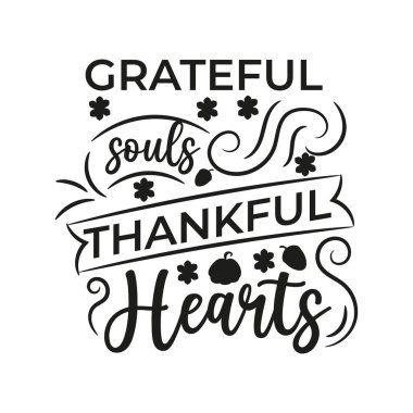 Düz dizayn Şükran Günü tişörtü, Şükran Günü tişörtü, mutlu Şükran Günü tipografi tişörtü, Şükran Günü mektupları, hindi tişörtü tasarım tebrik kartı, tişört.