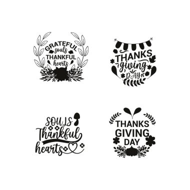 Düz dizayn Şükran Günü tişörtü, Şükran Günü tişörtü, mutlu Şükran Günü tipografi tişörtü, Şükran Günü mektupları, hindi tişörtü tasarım tebrik kartı, tişört.