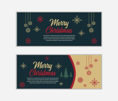 Noel afişi, Mutlu Noeller pankartı ve Mutlu Noeller, sosyal medya kapağı ve web afişi, tebrik kartı için Mutlu Noeller tasarımı, Vector Merry Xmas kar tanesi başlığı, Noel afişi veya duvar kağıdı 