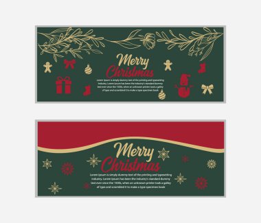 Noel afişi, Mutlu Noeller pankartı ve Mutlu Noeller, sosyal medya kapağı ve web afişi, tebrik kartı için Mutlu Noeller tasarımı, Vector Merry Xmas kar tanesi başlığı, Noel afişi veya duvar kağıdı 