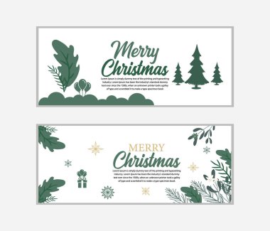 Noel afişi, Mutlu Noeller pankartı ve Mutlu Noeller, sosyal medya kapağı ve web afişi, tebrik kartı için Mutlu Noeller tasarımı, Vector Merry Xmas kar tanesi başlığı, Noel afişi veya duvar kağıdı 