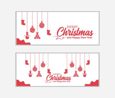 Noel afişi, Mutlu Noeller pankartı ve Mutlu Noeller, sosyal medya kapağı ve web afişi, tebrik kartı için Mutlu Noeller tasarımı, Vector Merry Xmas kar tanesi başlığı, Noel afişi veya duvar kağıdı 