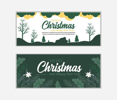 Noel afişi, Mutlu Noeller pankartı ve Mutlu Noeller, sosyal medya kapağı ve web afişi, tebrik kartı için Mutlu Noeller tasarımı, Vector Merry Xmas kar tanesi başlığı, Noel afişi veya duvar kağıdı 