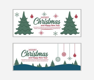 Noel afişi, Mutlu Noeller pankartı ve Mutlu Noeller, sosyal medya kapağı ve web afişi, tebrik kartı için Mutlu Noeller tasarımı, Vector Merry Xmas kar tanesi başlığı, Noel afişi veya duvar kağıdı 