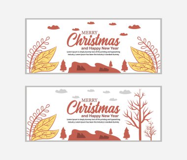 Noel afişi, Mutlu Noeller pankartı ve Mutlu Noeller, sosyal medya kapağı ve web afişi, tebrik kartı için Mutlu Noeller tasarımı, Vector Merry Xmas kar tanesi başlığı, Noel afişi veya duvar kağıdı 