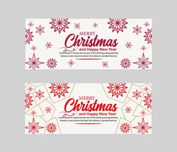 Noel afişi, Mutlu Noeller pankartı ve Mutlu Noeller, sosyal medya kapağı ve web afişi, tebrik kartı için Mutlu Noeller tasarımı, Vector Merry Xmas kar tanesi başlığı, Noel afişi veya duvar kağıdı 
