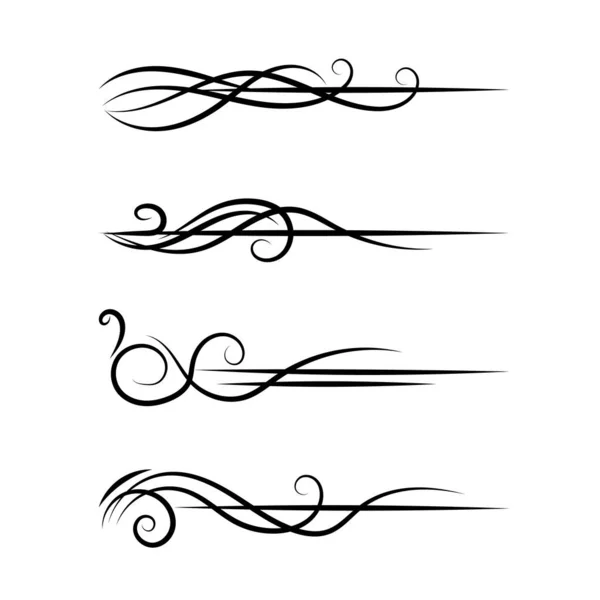  vektör zarif kaligrafik dekoratif öge seti, çiçek dekoratif ayırıcılar tasarımı ayarlar  