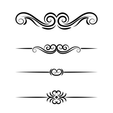 Çiçek süsleme elementleri, çiçek süslemeleri ve çiçek elementleri.