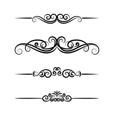 Çiçek süsleme elementleri, çiçek süslemeleri ve çiçek elementleri.