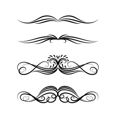 Çiçek süsleme elementleri, çiçek süslemeleri ve çiçek elementleri.