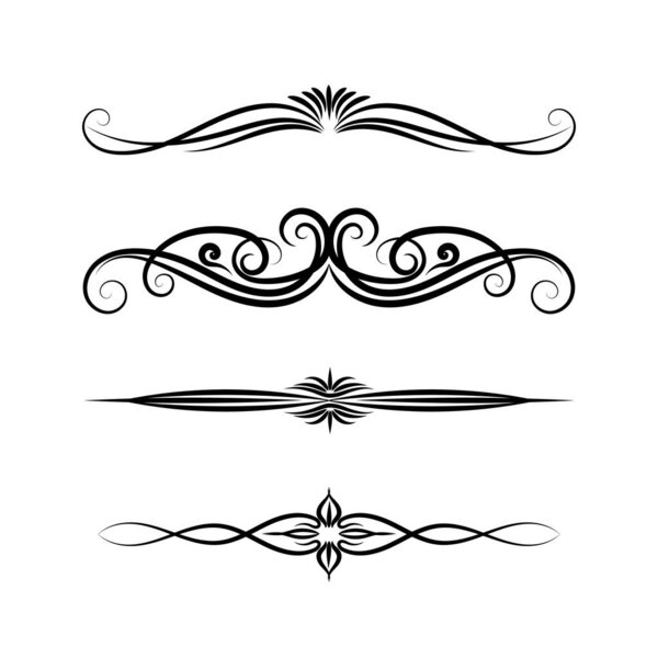 Ручной рисунок цветочные элементы украшения, цветочные украшения, и цветочные элементы