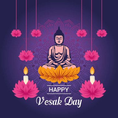 Vesak Günü İllüstrasyon Festivali sosyal medya paylaşımını ve Vesak Günü Banner 'ı kutladı