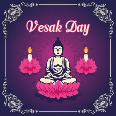 Vesak Günü İllüstrasyon Festivali sosyal medya paylaşımını ve Vesak Günü Banner 'ı kutladı