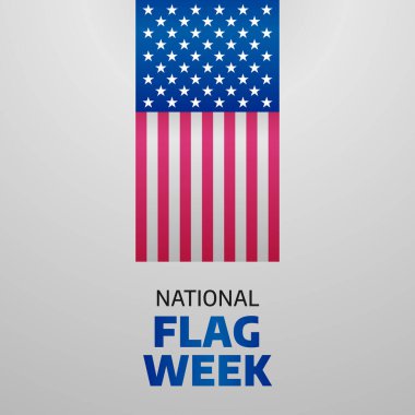 Ulusal Bayrak Günü tasarım şablonu. Amerikan bayrağı tasarım şablonu. birleşik devlet bayrağı tasarımı.