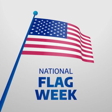 Ulusal Bayrak Günü tasarım şablonu. Amerikan bayrağı tasarım şablonu. birleşik devlet bayrağı tasarımı.