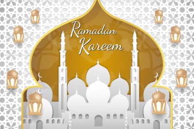 Ramazan Kareem Süslü Arkaplan