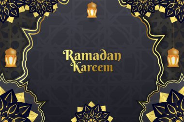 Ramazan Kareem Süslü Arkaplan