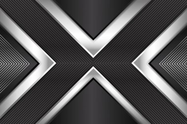 Siyah ve beyaz renkli soyut arkaplan dikdörtgeni