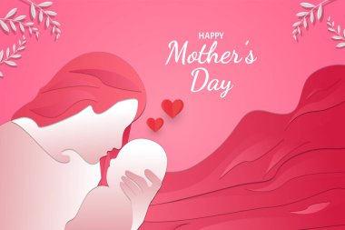 Mutlu Anneler Günü arkaplan gradyanı