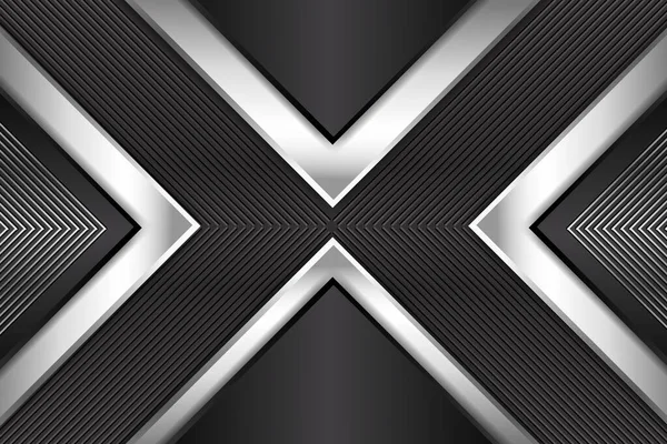 Abstract Achtergrond Rechthoek Vorm Met Zwart Witte Kleur — Stockvector