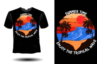 Yaz zamanı tropikal dalga modelinin tadını çıkarın.