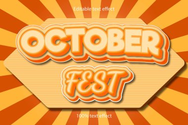 Ekim Festivali metin efekti