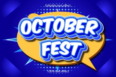 Ekim Festivali metin efekti