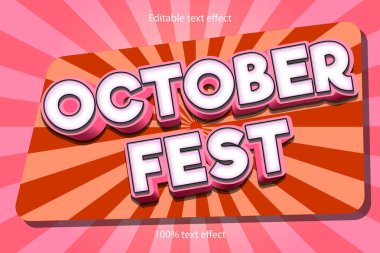 Ekim Festivali metin efekti