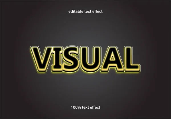 Efekt Wizualnej Edycji Tekstu — Wektor stockowy