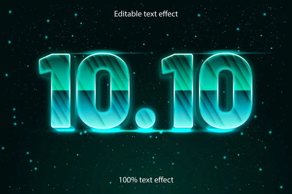 Editable Text Effect Retro Style — 스톡 벡터