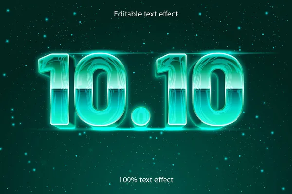 Editable Text Effect Retro Style — Stock Vector