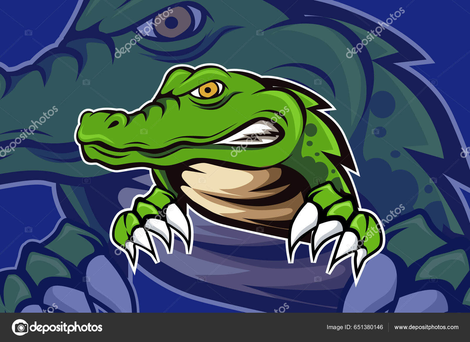 Buaya Desain Logo Olahraga Vektor Stok oleh ©ROSYIDIN 651380146, image size:1600x1167