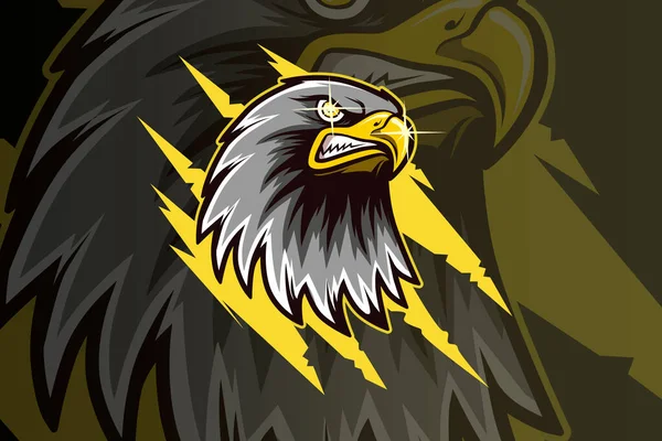 Kartal e spor logo vektörü