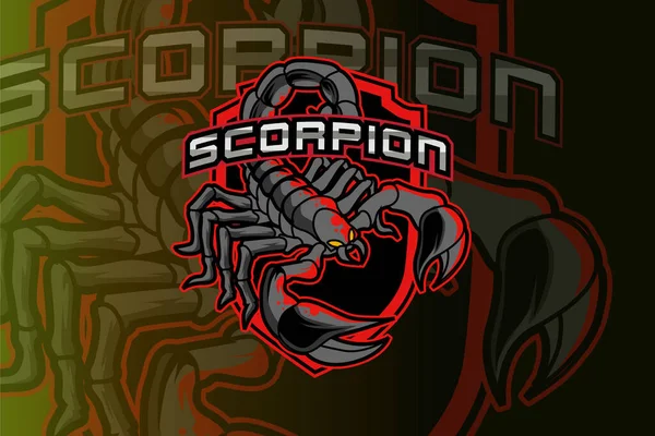 Scorpion Sport Logo Vector — Vettoriale Stock