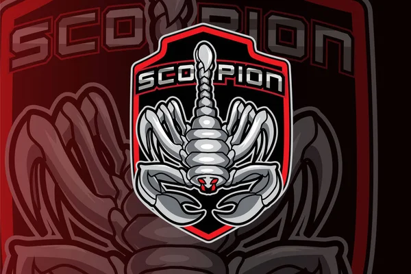 Wektor Logo Scorpion Sport — Wektor stockowy