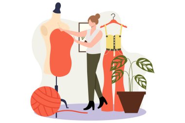 Moda Düz Çizim Tasarımı