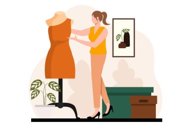 Moda Düz Çizim Tasarımı