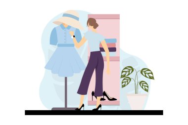 Moda Düz Çizim Tasarımı