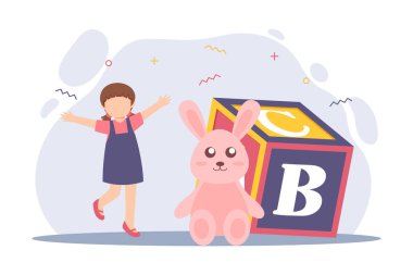 Çocuk Günü Düz Çizim