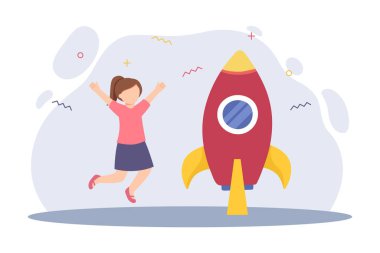 Çocuk Günü Düz Çizim