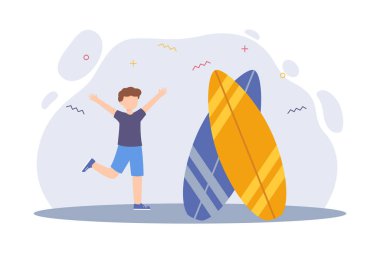 Haftasonu Etkinliği Düz Tasarımı