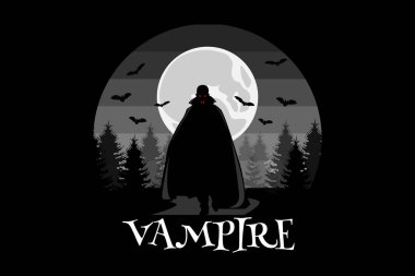 Vampir Silueti Peyzaj Tasarımı