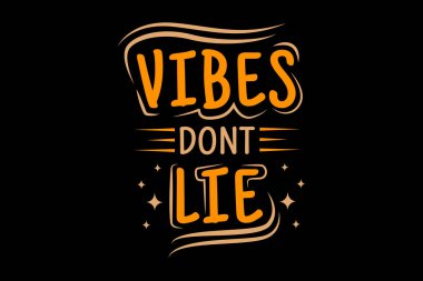 Titreşimler yalan söylemez tipografi tasarım manzarası