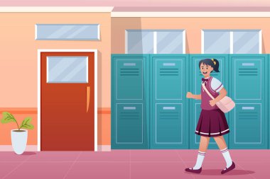 Okula Dönüş Çizim Tasarımı