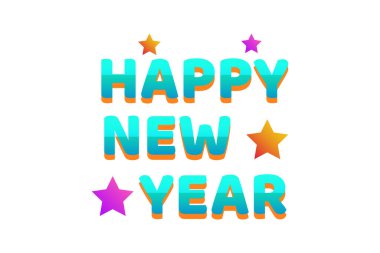 Mutlu Yıllar Etiket Tasarımı