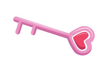 Aşk Anahtarı Mutlu Sevgililer Günü Etiketi